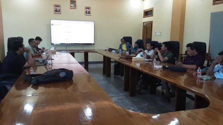 Koordinasi Persiapan Munaqosah Online Semester Genap